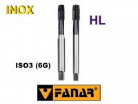 Závitník strojný M - HSSE HL INOX ISO3(6G) s lámačom triesok, Fanar