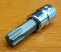 Zástrčná hlavice 1/4 torx T 27, HONITON