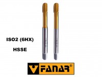 Tvarovacie závitník M - HSSE TiN ISO2(6HX) SR, DIN2174, STN 223052, Fanar