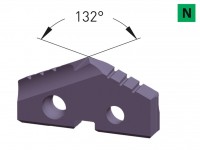 Vŕtacia britová doštička HSSE-PM 132° na neželezné materiály , Karnasch