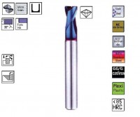 SK torická fréza 2br. TiAlN s diamantovým povlakom, CERANIT