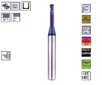 SK torická odľahčená fréza 2br. 30° TiAlN , CERANIT