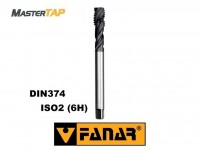 Závitník strojný M12x1,5 HSSE PM HL ISO2E (6HX) DIN374 špirálový (45°) MasterTap , FANAR