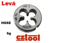 Závitová kruhová čeľusť ľavá M5 HSSE 6g, CZTOOL