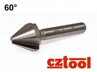 Trojbritý záhlbník 60° HSS/E DIN334C , CZTOOL