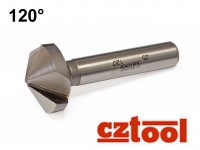 Trojbritý záhlbník 120° HSS/E , CZTOOL