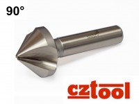 Trojbritý záhlbník 90° HSS/E , CZTOOL