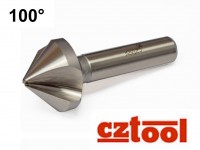 Trojbritý záhlbník 100° HSSE , CZTOOL