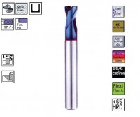 SK torická fréza 2br. 30° TiAlN , CERANIT