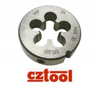 Závitová kruhová čeľusť UNF 3/8 "x 24 z / 1" HSS, CZTOOL